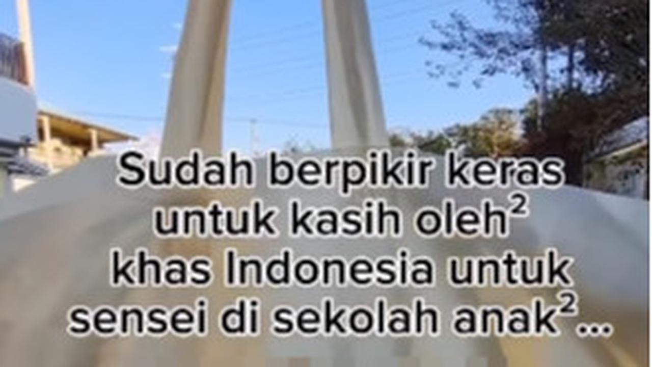 WNI Sudah Susah-Susah Cari Oleh-Oleh buat Guru di Jepang Malah Ditolak: