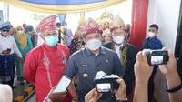 Gubernur Sumsel Herman Deru saat menjelaskan tentang antisipasi jelang Nataru 2022 mendatang (Dok. Humas Pemprov Sumsel / Nefri Inge)