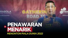 Berita video Nex Parabola memberikan penawaran menarik untuk pemirsa agar bisa menonton tayangan Piala Dunia 2022.