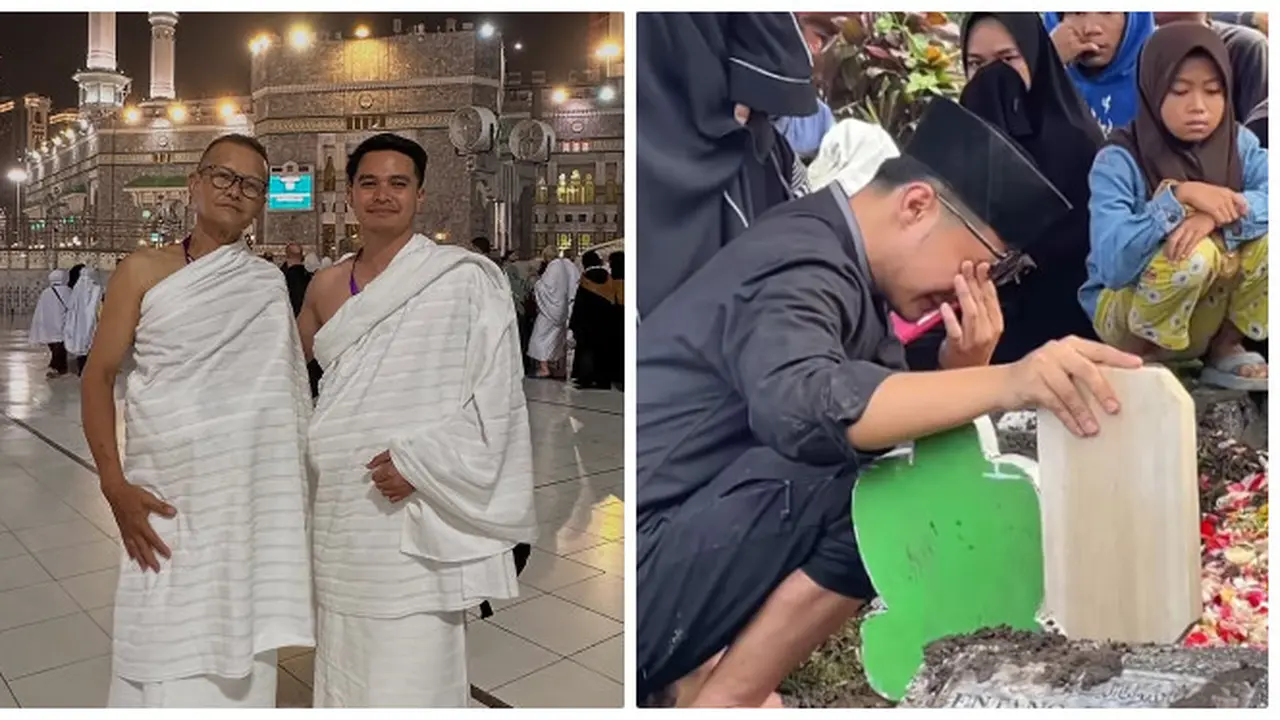 6 Potret Kenangan Aiman Ricky dan Sang Ayah, Meninggal Dunia di Bulan Ramadan