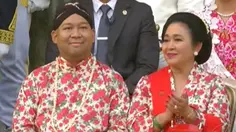 Didit Prabowo dan Titiek Soeharto Kompak Berbunga-bunga Hadiri Upacara HUT ke-81 RI di Istana Merdeka