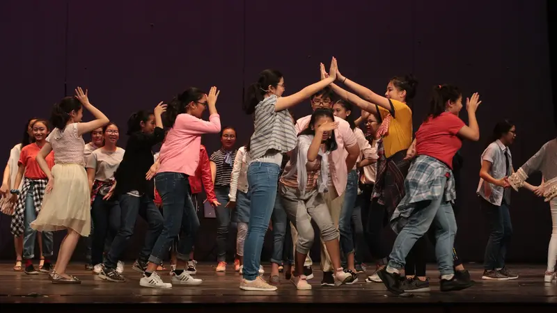 Drama musikal Suara Hati dari paduan suara TRCC