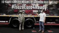 Isuzu menyatakan kesiapannya dalam menerapkan aturan standar emisi Euro 4. (ist)