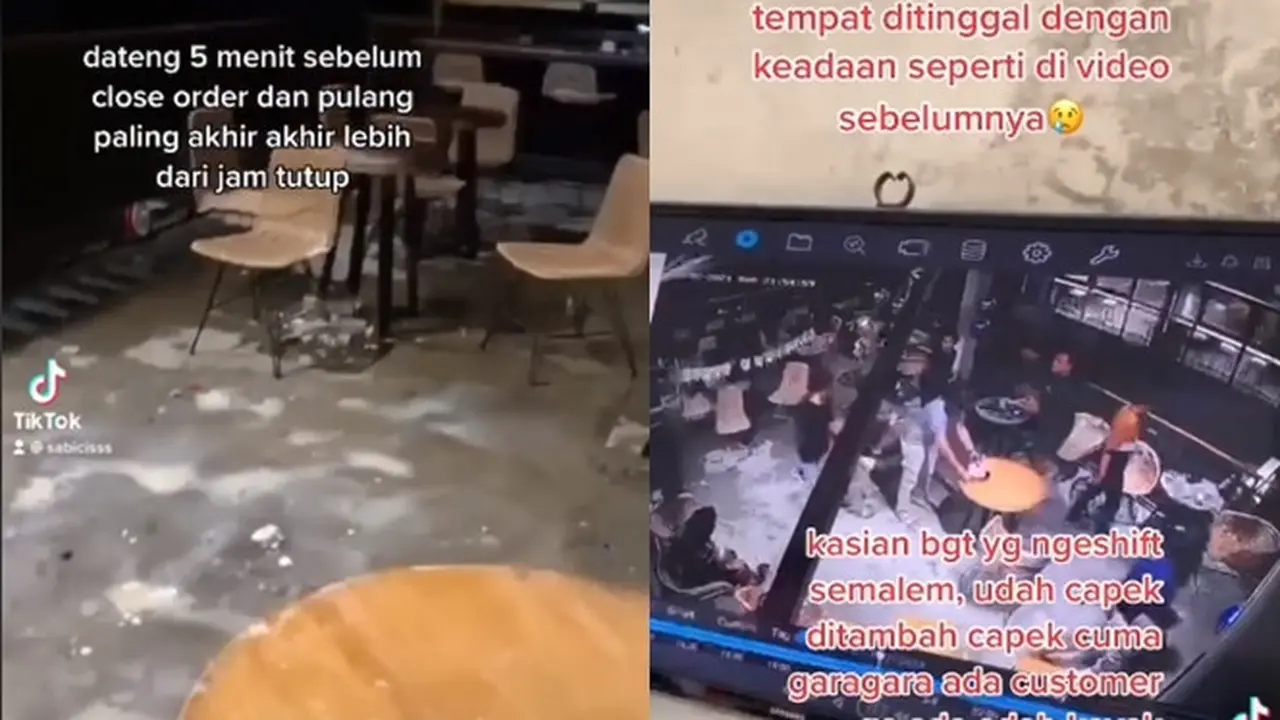 Rayakan Pesta Sampai Mengotori Kafe, Aksi Pengunjung Ini Bikin Emosi