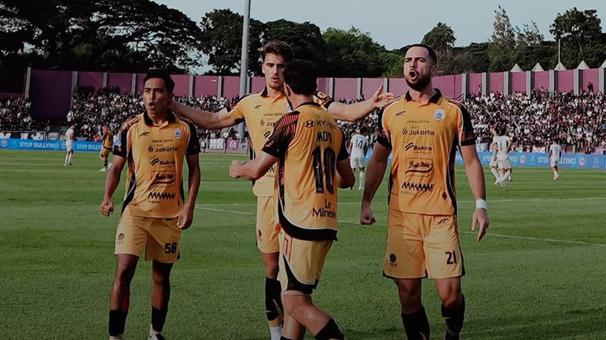 Hasil BRI Super League: Bangkit Setelah Kalah dari Persib, Persija Sikat Persik 3-1 di Brawijaya