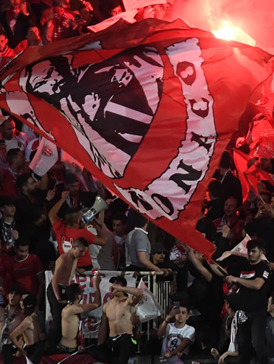 Tak heran karena pemain yang dijual dengan dengan harga fantastis seperti Klian Mbappe (135 Juta Euro) dan Thomas Lemar yang dibandrol 70 juta Euro. Imbasnya AS Monaco kesulitan bersaing dengan PSG menjadi kampiun Liga Perancis. (AFP/Christine Poujoulat)