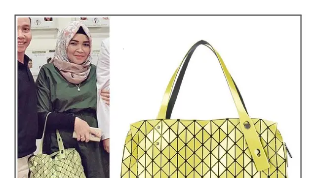 Fashion item Umi Kalsum, ibu Ayu Ting Ting