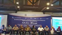 'Media Forum Creative and Innovative Financing: Showcasing Indonesia Model', di Grand Melia, Bali, Senin 8 Oktober 2018 (Foto:Merdeka.com/Wilfridus S)