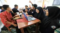 Program "Aksi Internet Pusaka Dunia" yang diselenggarakan Hutchison Tri Indonesia. Foto: Tri
