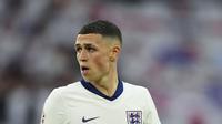 Gelandang Timnas Indonesia, Phil Foden saat beraksi melawan Serbia di Stadion Veltins Arena, 16 Juni 2024. (AP Photo/Martin Meissner)