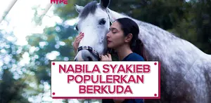 Melihat pertandingan berkuda yang diselenggarakan artis cantik Nabila Syakieb dikandang kuda miliknya, Arthayasa Stable, Depok, Jawa Barat. Simak keseruannya dalam videoberikut ini ya!