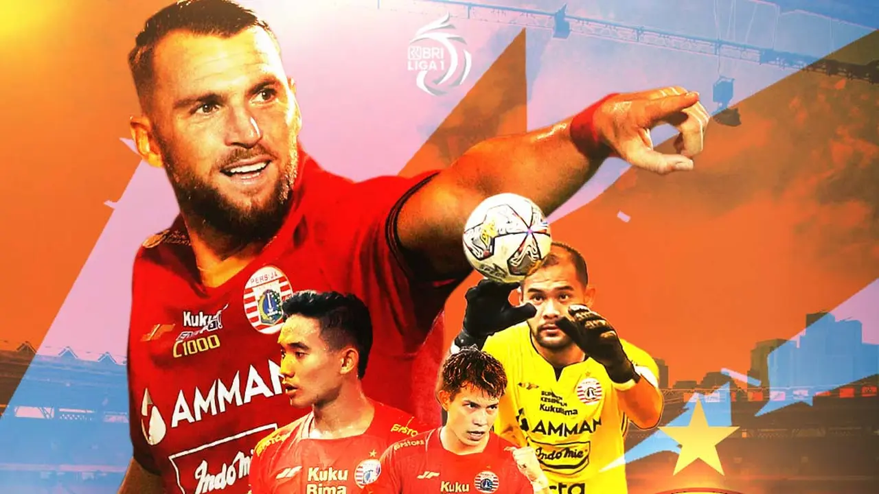 Persija Jakarta - Pemain Kunci Persija saat Bertandang ke Markas Persib