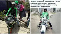 6 Momen saat Driver Ojek Online Bawa Motor Gede Ini Bikin Cengar-cengir