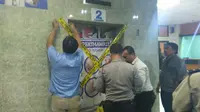 Lift di RS Fatmawati jatuh. Akibatnya, lima orang terluka. (Liputan6.com/Muslim AR)