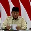 Presiden Prabowo Subianto meresmikan 3.395 jembatan dan 3.000 sumber air secara virtual. (Liputan6.com/ Lizsa Egeham)