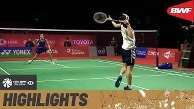 Berita video Carolina Marin terlalu perkasa dengan kembali menjadi juara di Thailand Open 2021 pada Minggu (24/1/2021).