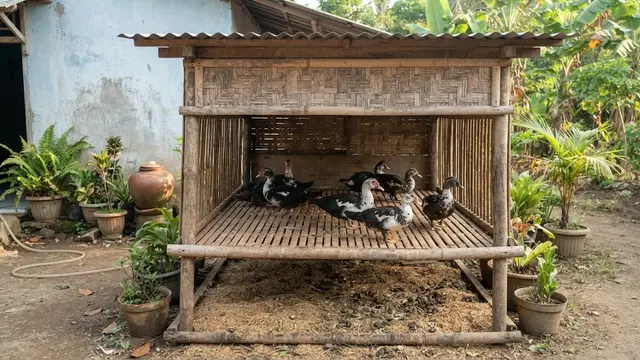 Sistem Kandang Panggung (Dry Housing)