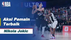 Berita Video aksi - aksi  terbaik saat Nikola Jokic membawa Denver Nuggets menang atas LA Clippers 111-98 di NBA