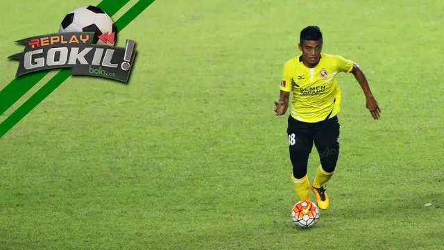 Video replay gol berkelas dari Irsyad Maulana ketika memperdaya kiper Sriwijaya FC