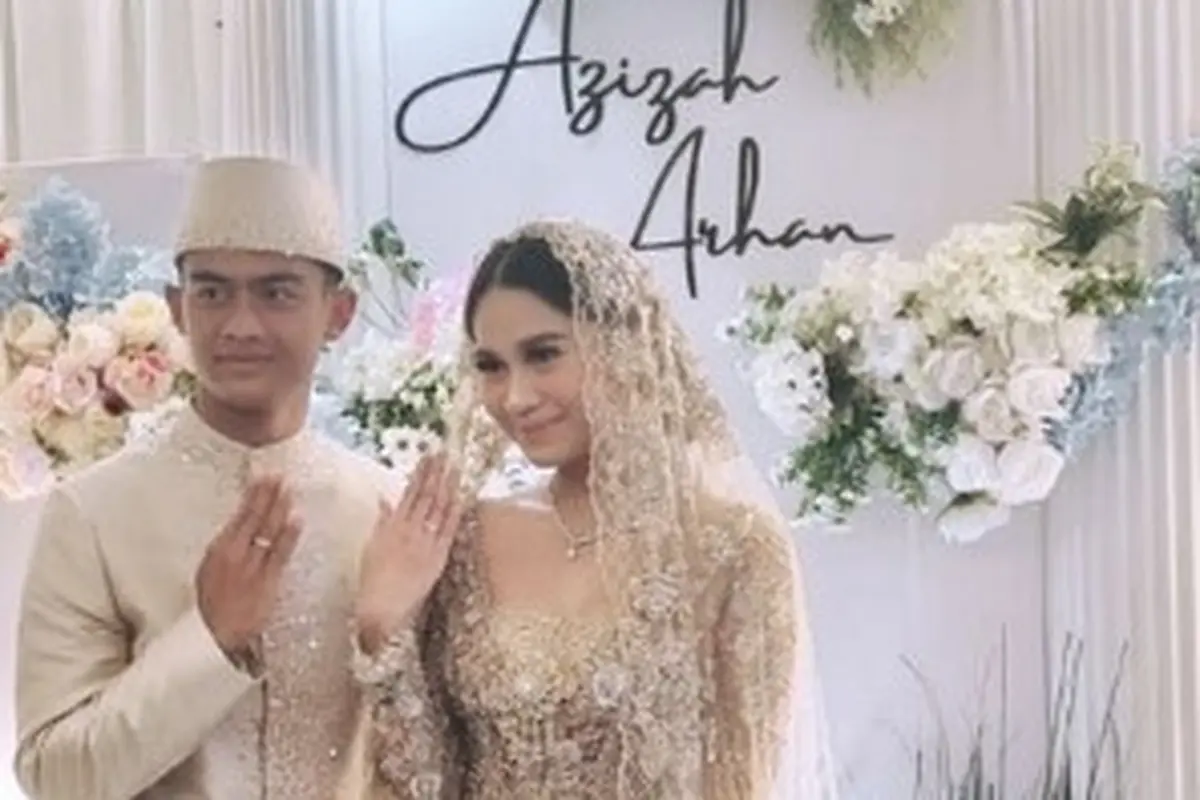 Pratama Arhan Resmi Nikahi Azizah Salsha, Desainer Asky Febrianti Ungkap Detail di Balik Kebaya Pengantin