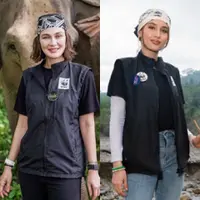 Luna Maya dan Cinta Laura saat Berada di Aceh. [@lunamaya/@claurakiehl]