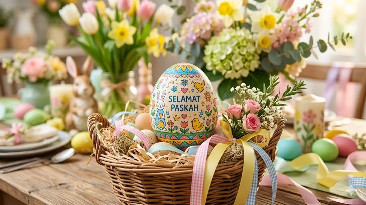 Menghias Telur Paskah