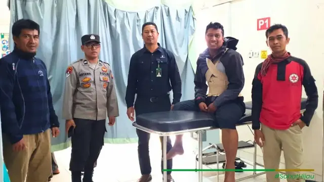 Kondisi Pendaki Malaysia yang Kecelakaan di Gunung Rinjani Setelah Diselamatkan Tim Evakuasi