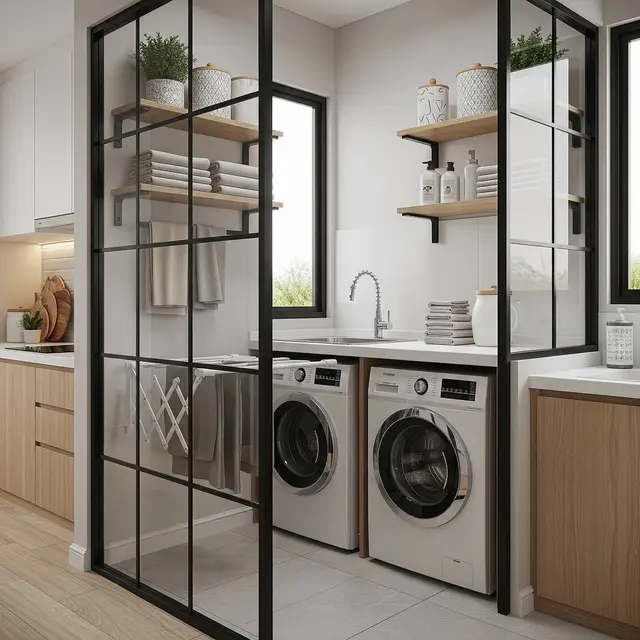 Gambar Area Jemuran Rumah Type 36 yang Rapi