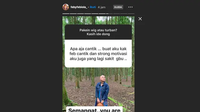 Unggahan Feby Febiola