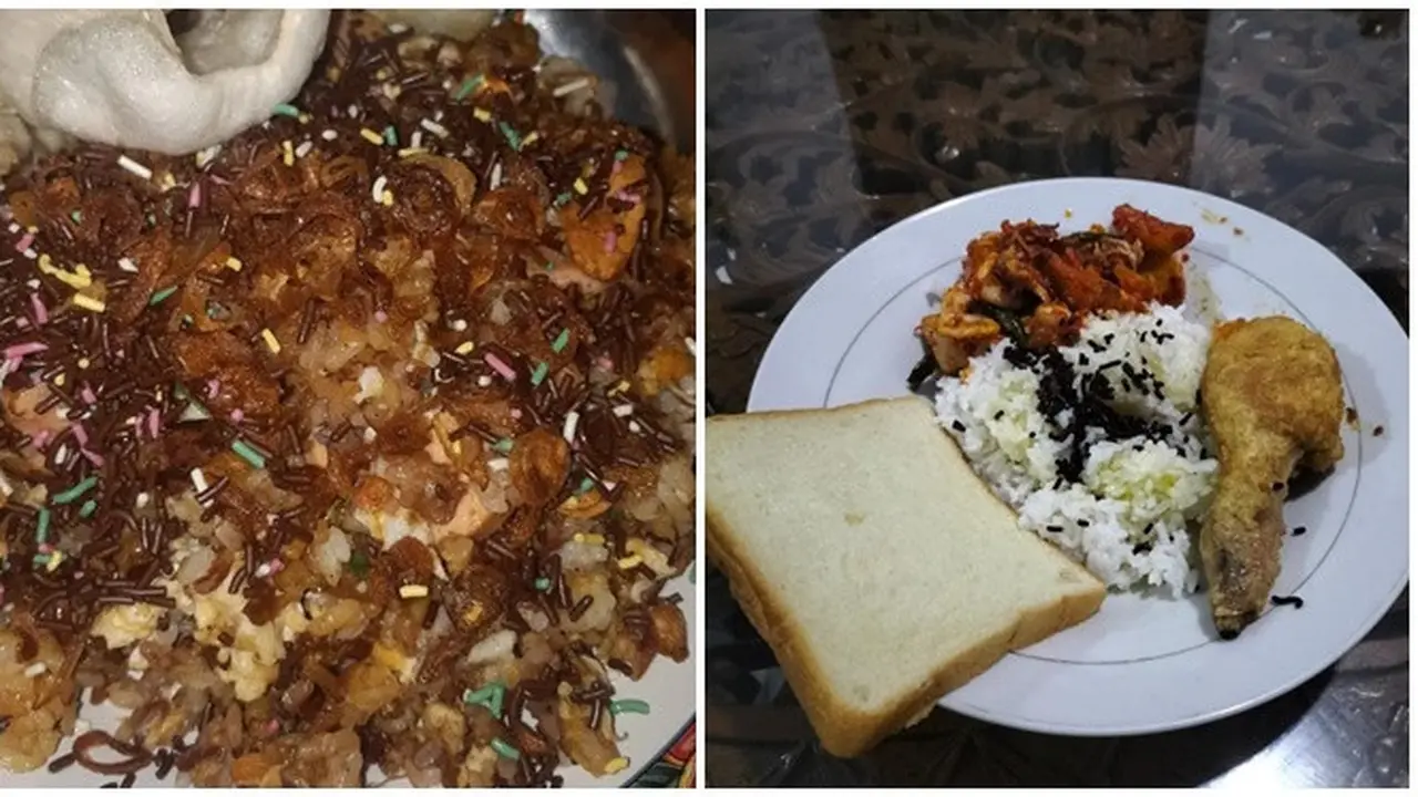 6 Potret Kombinasi Makanan Pakai Meses Ini Nyeleneh, Bak Makan Roti