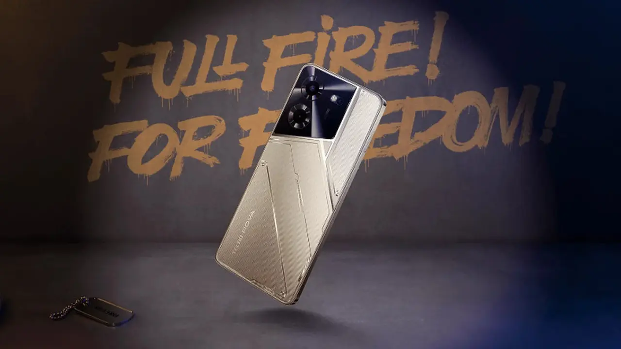Tecno Pova 5 x Free Fire