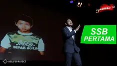 Pada acara Battle of Life, Bambang Pamungkas striker Persija ini tampil sebagai motivator dan bercerita mengenai kisah SSB pertamanya.