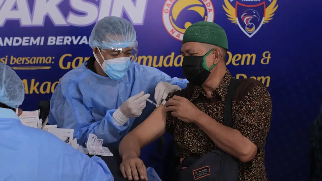 GP NasDem gelar vaksinasi Covid-19 di Jakarta
