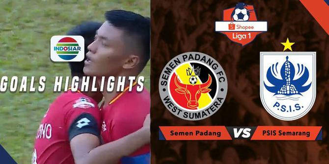 VIDEO: Gol Dramatis Semen Padang saat Kalahkan PSIS di Liga 1 2019