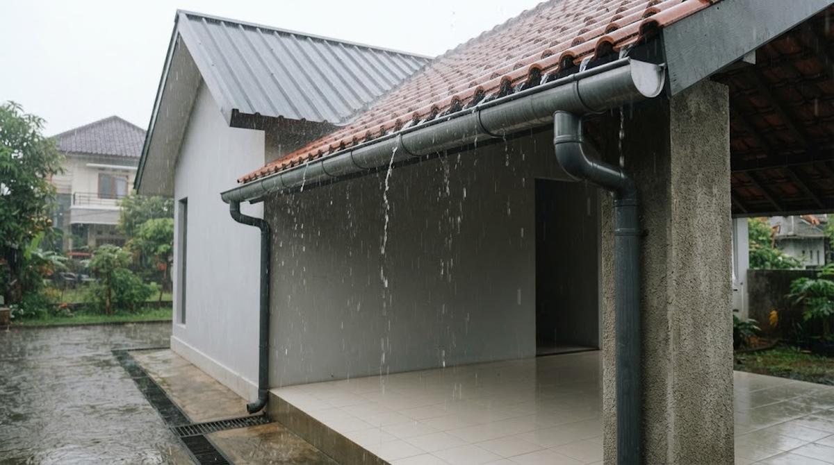Desain Talang Air Rumah