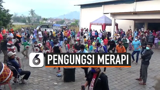 thumbnail pengungsi merapi menari