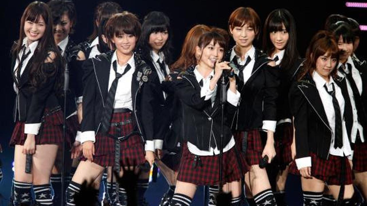 Aksi para personel AKB48