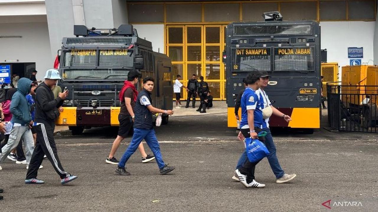 Polrestabes Bandung Kerahkan 2.285 Personel Amankan Laga Persib vs Persita