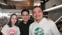 Erick Thohir dan Zara JKT48. (Ist)