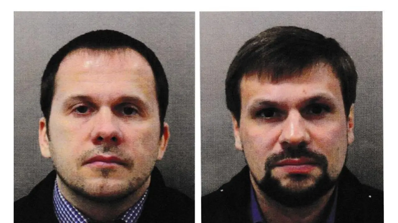 Dua tersangka penyerangan racun syaraf Novichok pada mantan agen mata-mata Rusia Sergei Skripal (AP)