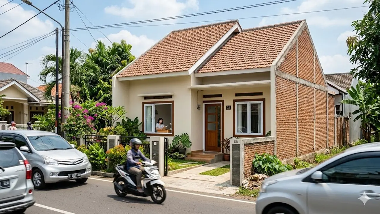 Desain Rumah Minimalis di Desa