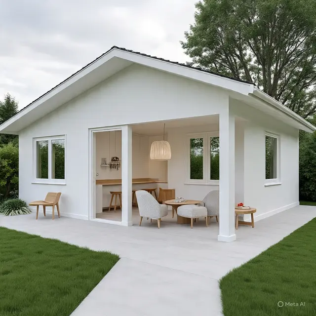 Desain Rumah Sederhana 6x12 dengan 3 Kamar