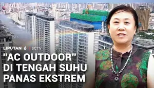 Lawan Suhu Ekstrem, Gedung Pasang "AC Raksasa" di Luar Ruangan