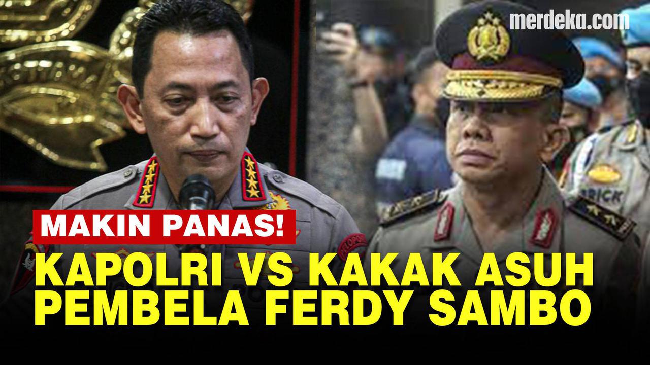 VIDEO: Kapolri Tak Gentar Lawan Kakak Asuh Pembela Ferdy Sambo di Kasus Brigadir J