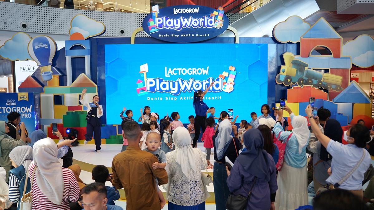 Seru! Lebih dari 35 Ribu Anak dan Orang Tua Bermain Bersama di LACTOGROW PlayWorld
