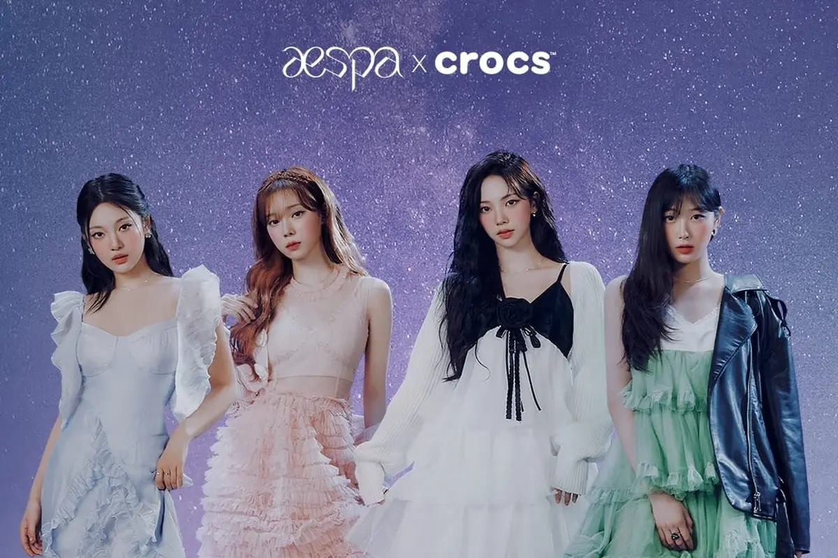 Foto Aespa X Crocs