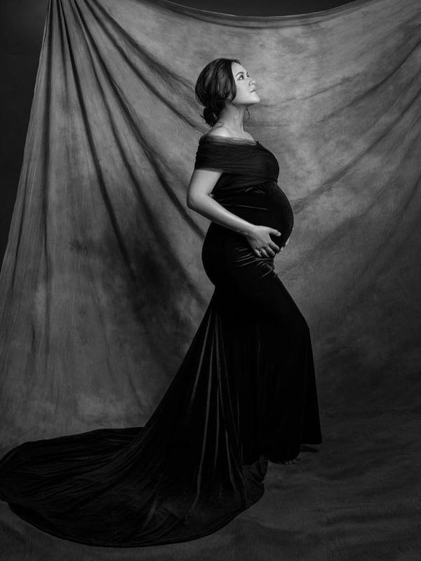 Raisa saat hamil besar. Instagram/@raisa6690