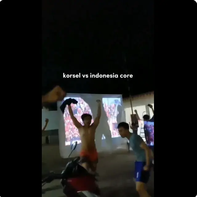 6 Potret Reaksi Kocak Orang-orang ketika Adu Penalti Indonesia Vs Korea Selatan