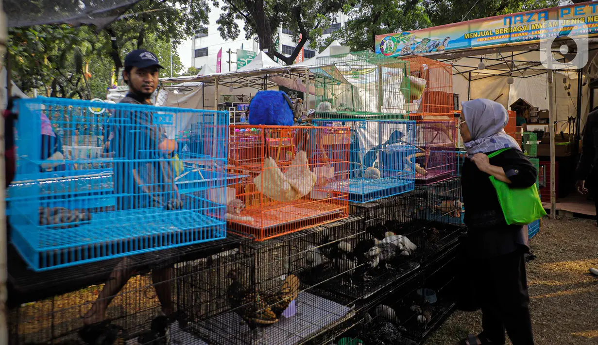 Pameran Flona 2023 diresmikan langsung oleh Penjabat (Pj.) Gubernur DKI Jakarta Heru Budi Hartono pada Jumat lalu. (Liputan6.com/Faizal Fanani)