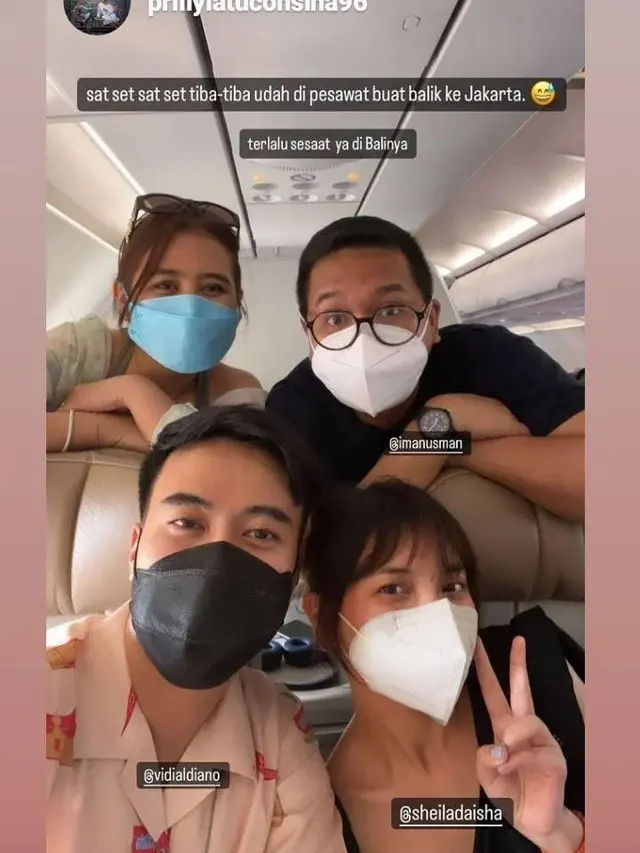 Prilly Latuconsiana dan Imam Usman dikabarkan berpacaran